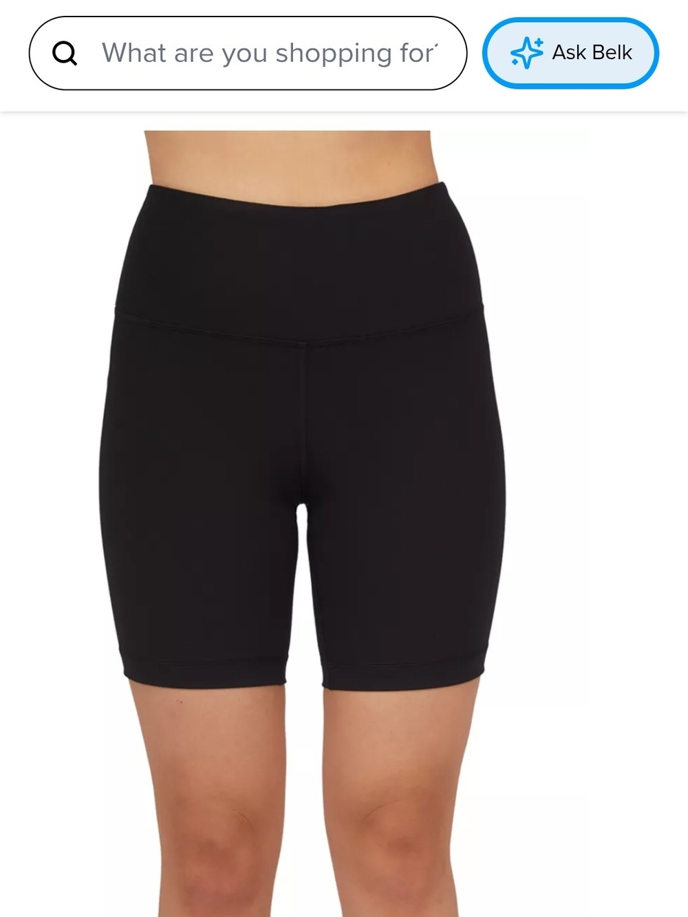 Yogalicious LUX Black High-Rise Bike Shorts